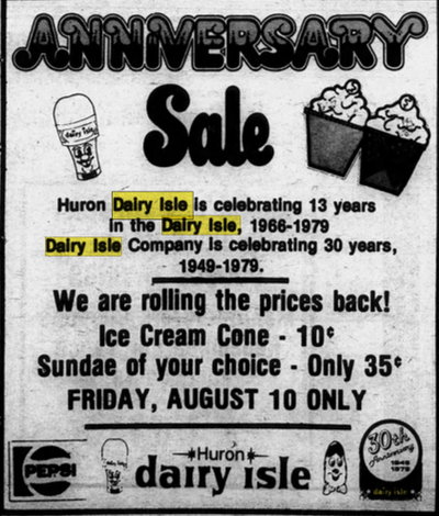 Dairy Isle - Aug 09 1979 Article